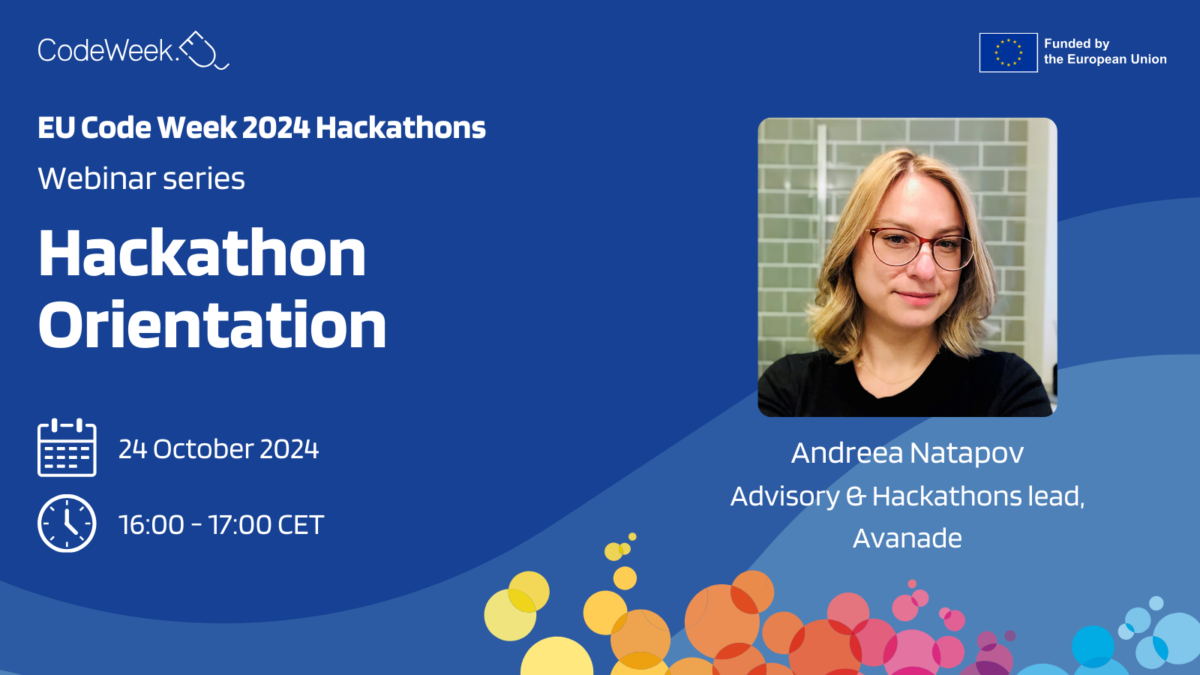 Partecipa ai Webinar e scopri EU CodeWeek Hackathon 2024