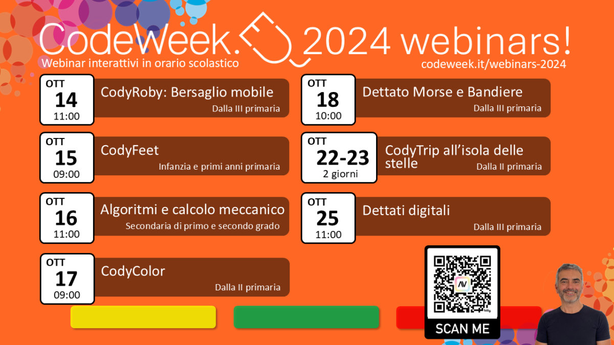 Webinar interattivi per le scuole 2024